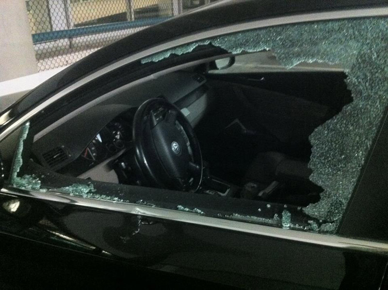 Repair of auto vandalism and stolen vehicle repair in Miami Brickell Miami Beach & Downtown Miami.