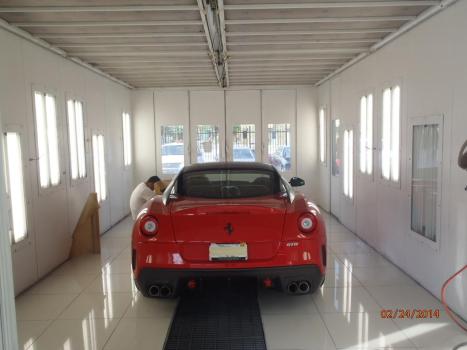 la pintura del coche de reparación de colisiones de Miami Brickell de Miami Beach y el centro